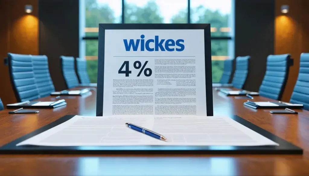 Wickes Employee Benefit Trust Lifts Stake to 4.16% of Voting Rights